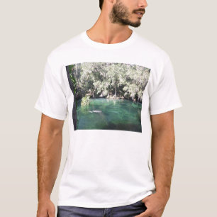 Manatees at Blue Vår Shirt Tee Shirt