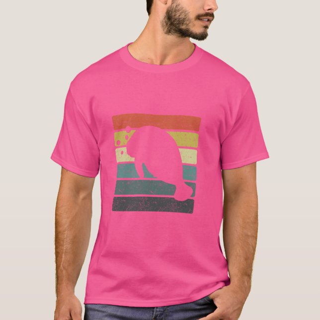 Manatees Manatee Sea Cow T Shirt (Framsida)
