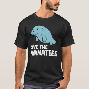 Manatees Ocean Sea Animal Spara Manatees T Shirt