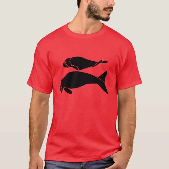Manatees T-shirt (Framsida)