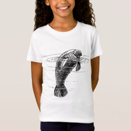 Manateg-flickskjorta T Shirt