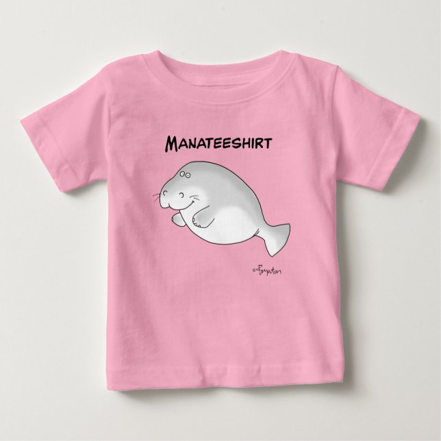 MANATEHIRT av Sandra Boynton T Shirt (Framsida)