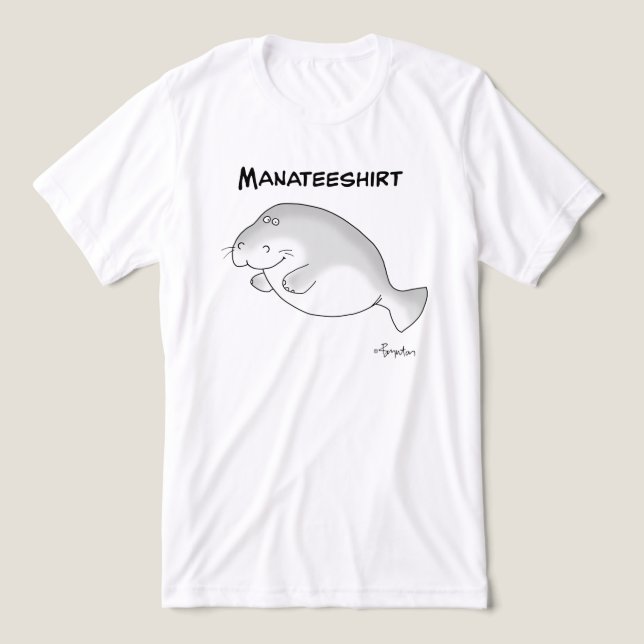 MANATEHIRT av Sandra Boynton T Shirt (Design Framsida)