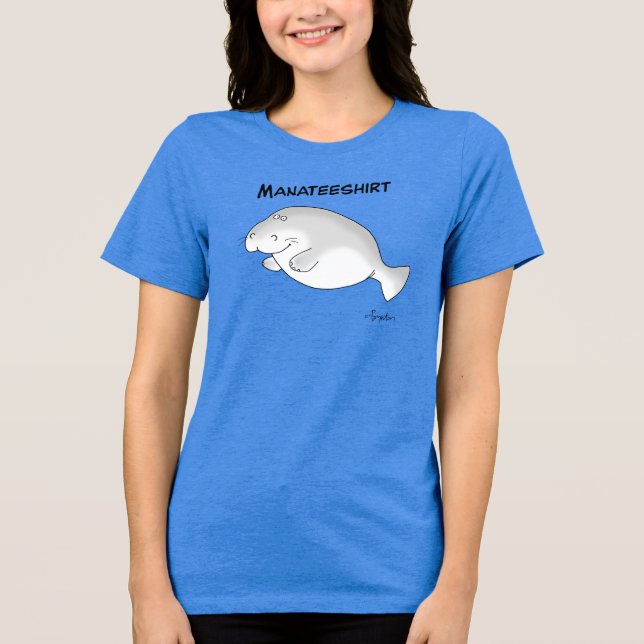 MANATEHIRT av Sandra Boynton Tee Shirt (Framsida)