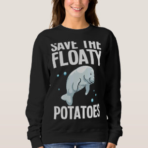 Manatekonstruktioner för För manar kvinnor Floaty T Shirt
