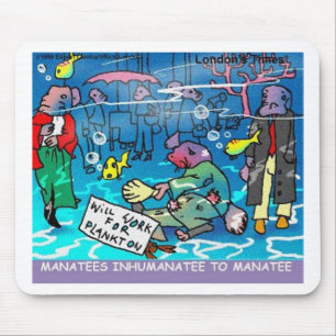 Manater Roliga Manatee T-shirts Muggar Kort Etc. Musmatta