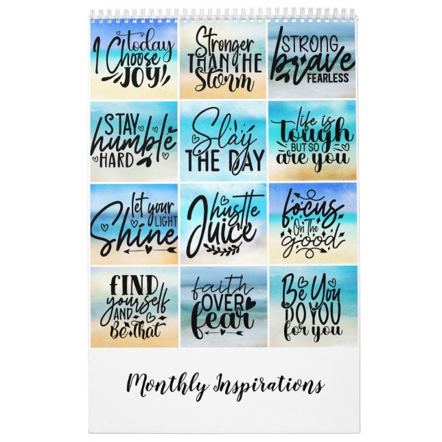 Månatlig inspiration kalender (Omslag)