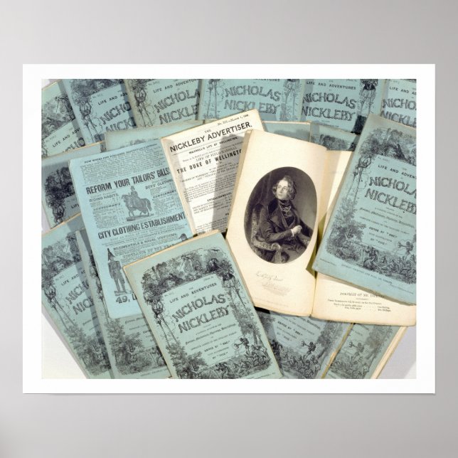 Månatliga frågor om "The Life and Äventyr of Nich" Poster (Framsidan)