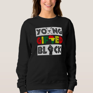 Månatsgrafik över svarta unga och gamla afrikanska t shirt