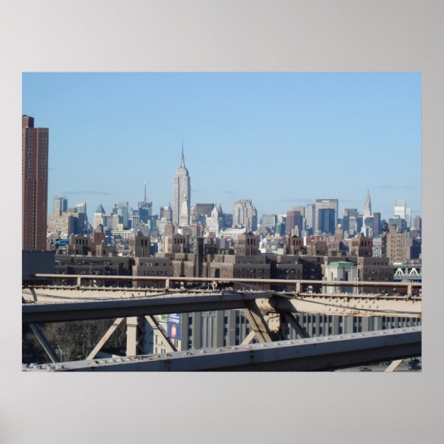 Manattan Skyline Poster (Framsidan)