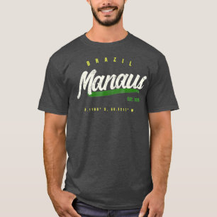 Manaus Vintage Brasilien T Shirt