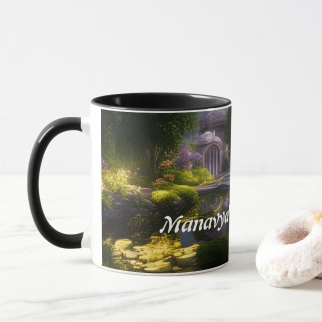 Manavyas Morgontea Mugg (Med munk)