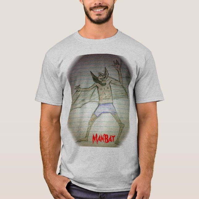 ManBat! T Shirt (Framsida)