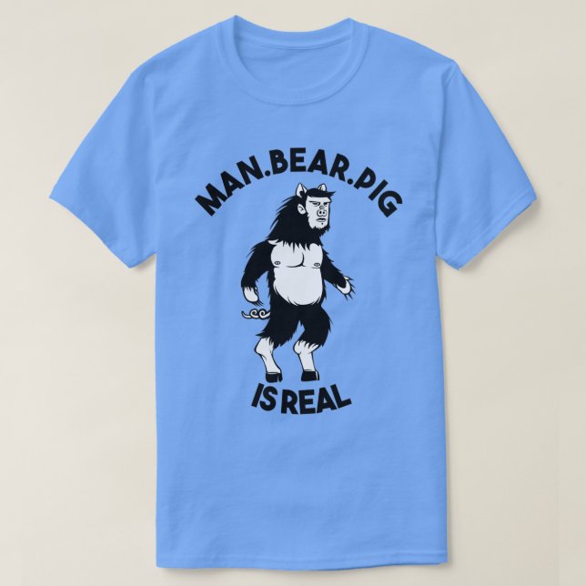 ManBearPig T Shirt (Design framsida)
