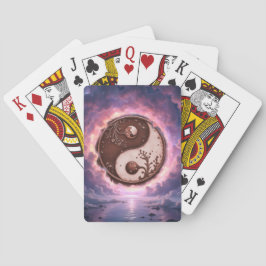 Månbelyst balans – Yin Yang av evigt ljus. Casinokort