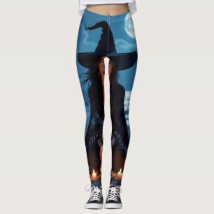 Månbelyst Mystik: Vandra in i Nattens Förtrollning Leggings