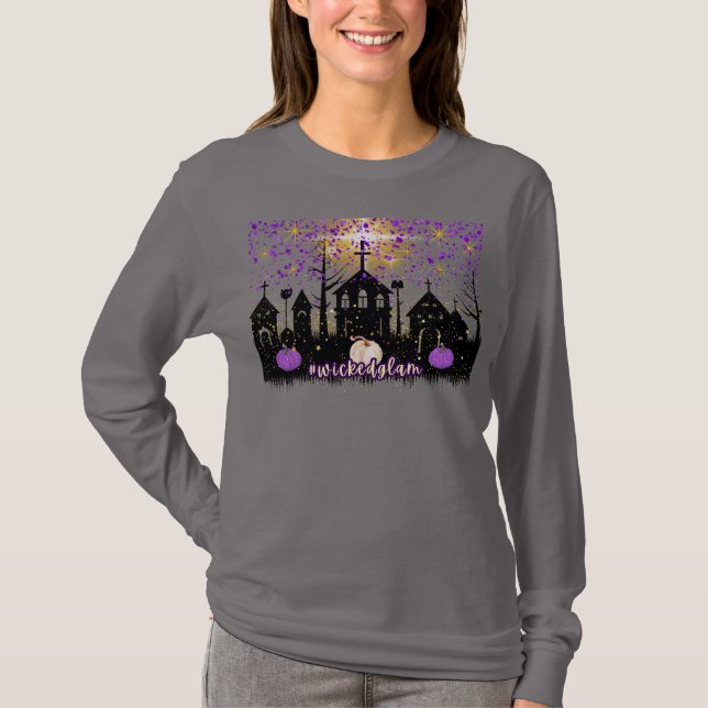 Månbelyst stigmagie t shirt (Framsida)