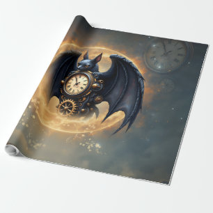 Månbelyst Tidshållare – Steampunkbäver Presentpapper