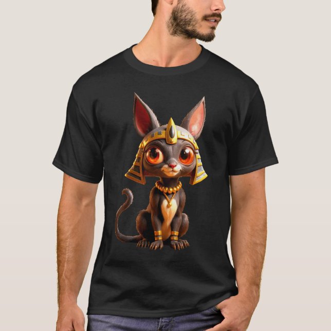 Månbelyst väktare av de eviga sanddynerna. t shirt (Framsida)
