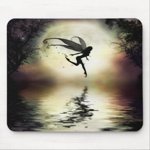 Månbelyst vatten Mousepad Musmatta