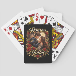 Månbelyst Verona Älskande Casinokort