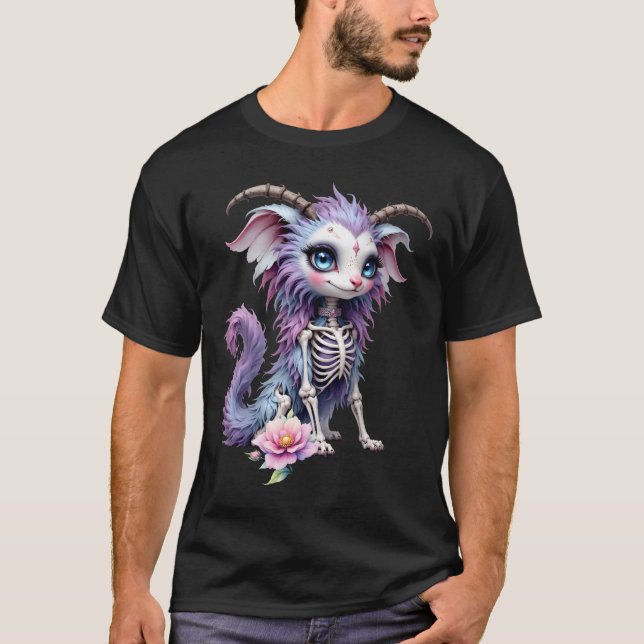 Månbelysta ben – väktare av glömda drömmar.  t shirt (Framsida)
