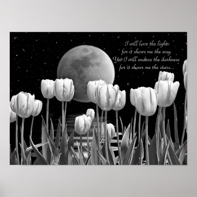 Månblommor Poster (Framsidan)
