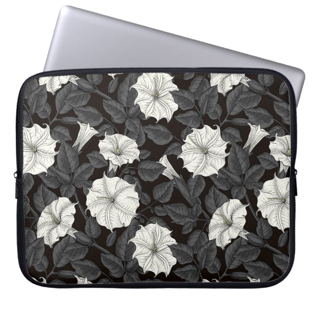 Månbloms datorsleeve laptop fodral (Framsidan)