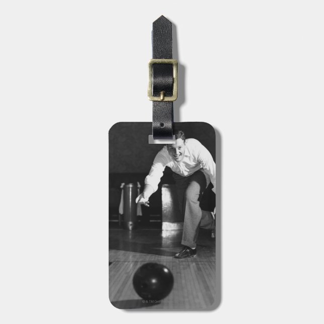 Manbowling Bagagebricka (Vertikal Framsida)