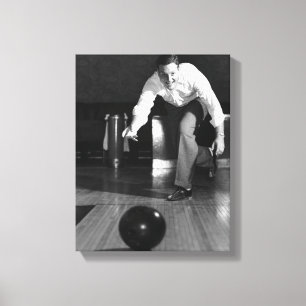 Manbowling Canvastryck