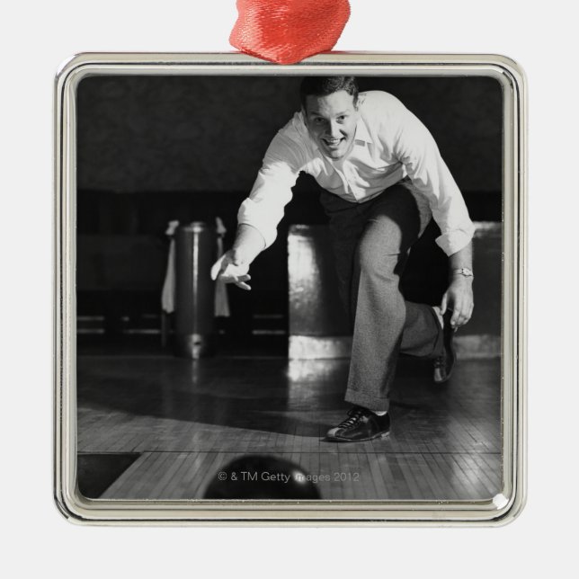 Manbowling Julgransprydnad Metall (Framsidan)