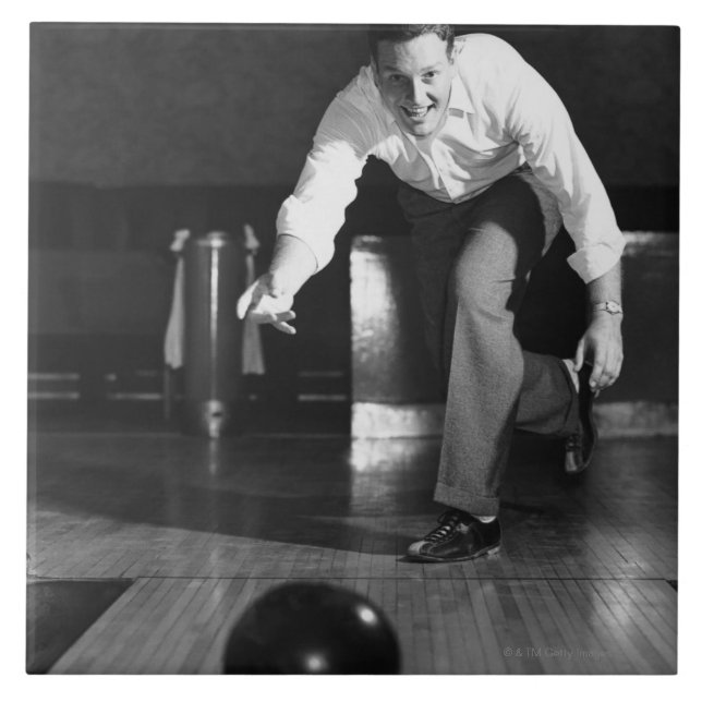 Manbowling Kakelplatta (Framsidan)