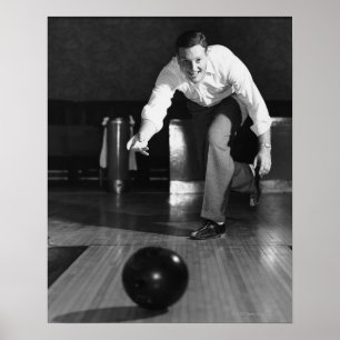Manbowling Poster