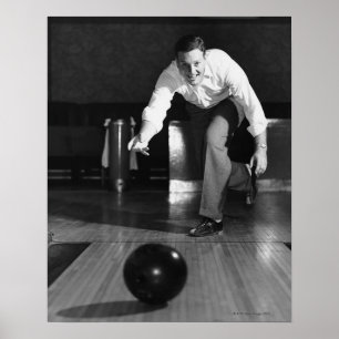 Manbowling Poster