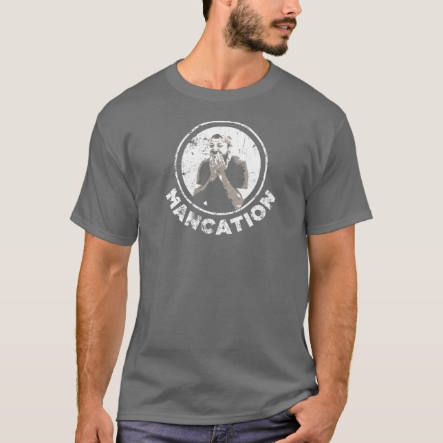 Mancation Tee Shirt (Framsida)