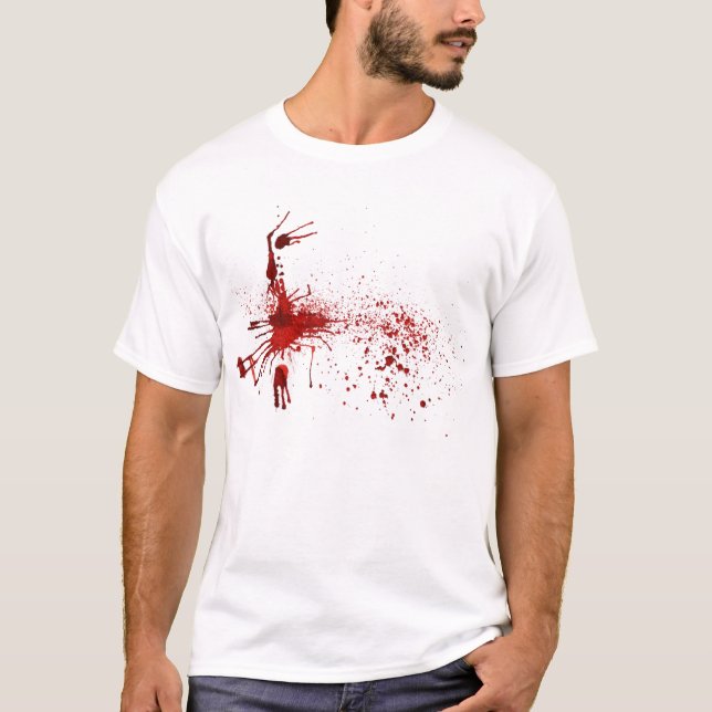 Manchas de sangre tee shirt (Framsida)