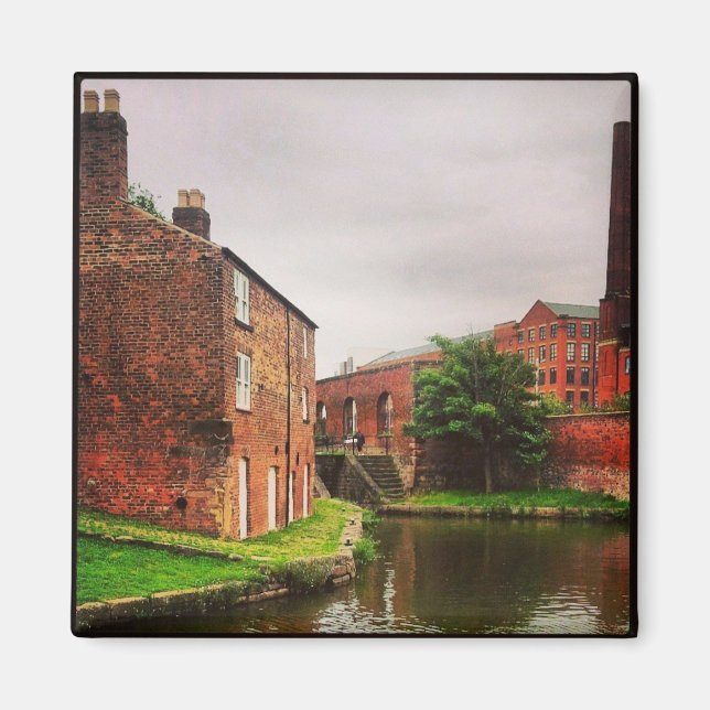Manchester Ashton Canal Magnet (Framsidan)