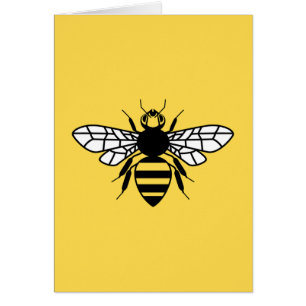 Manchester bi hälsningskort