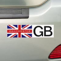 Manchester British Union jack flagga humant kliste