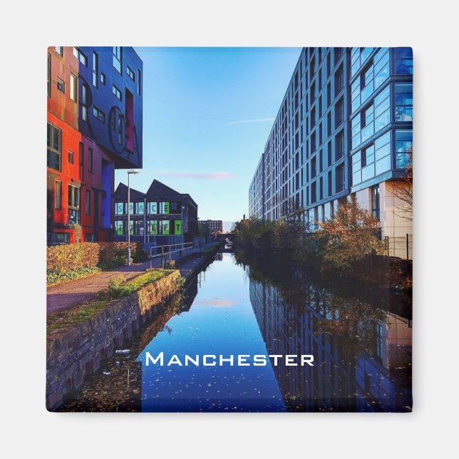 Manchester Canal Magnet (Framsidan)