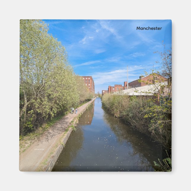 Manchester Canals Magnet (Framsidan)