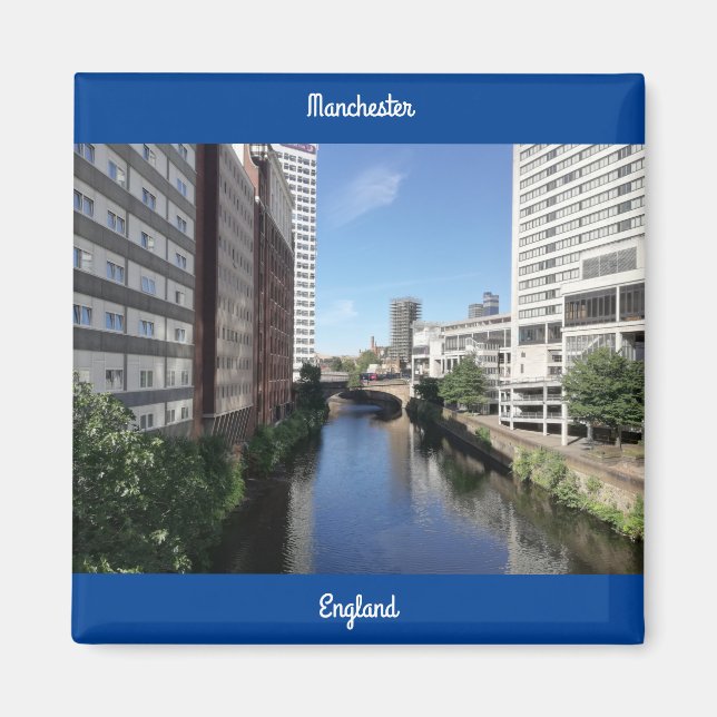 Manchester Canals Magnet (Framsidan)