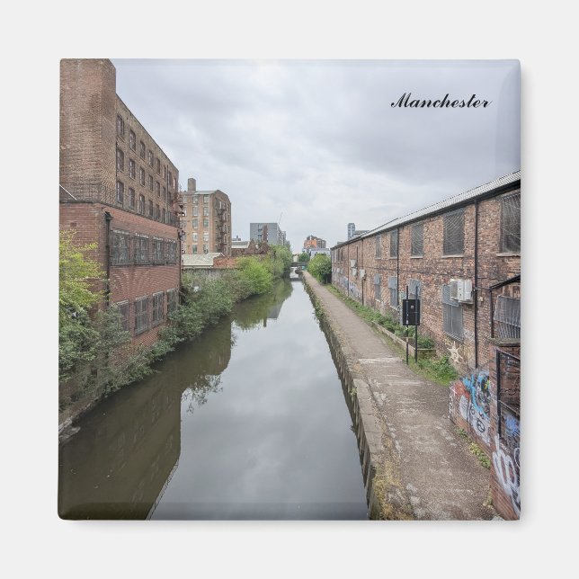 Manchester Canals Magnet (Framsidan)
