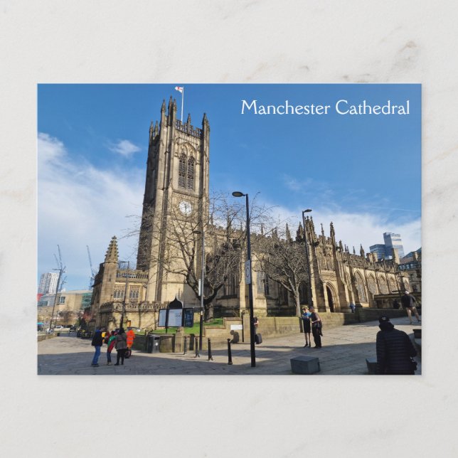 Manchester Cathedral Vykort (Framsida)