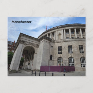 Manchester Central Bibliotek Vykort
