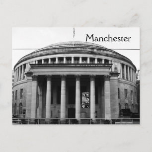 Manchester Central Bibliotek vykort