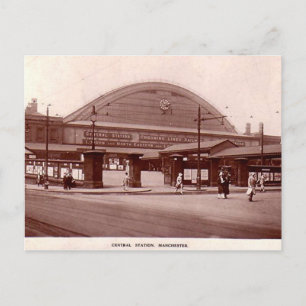 Manchester, centrala Station Vykort