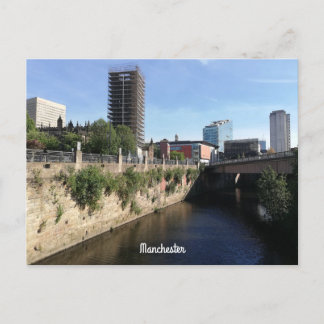 Manchester City Center Vykort