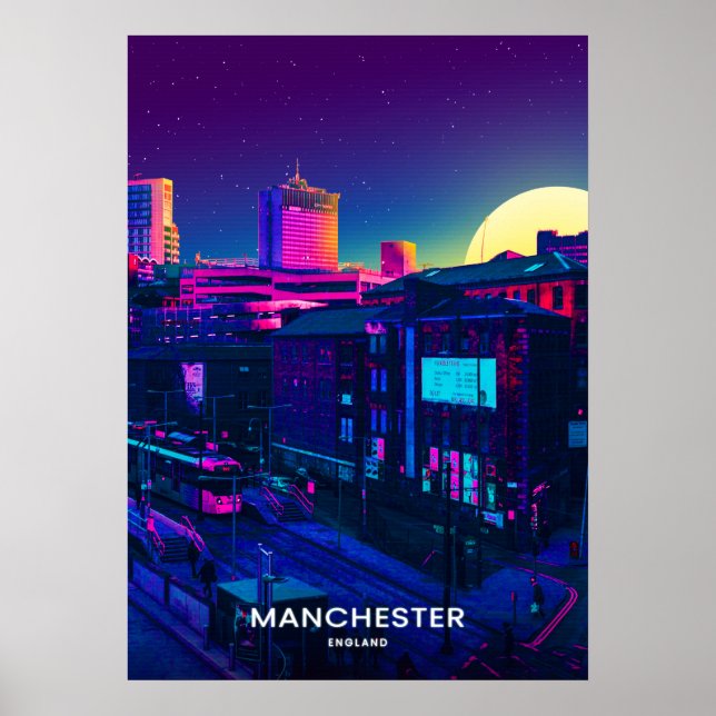 Manchester City Poster (Framsidan)