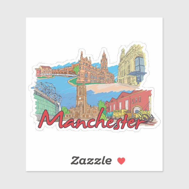 manchester Ctiy Klistermärken (Ark)